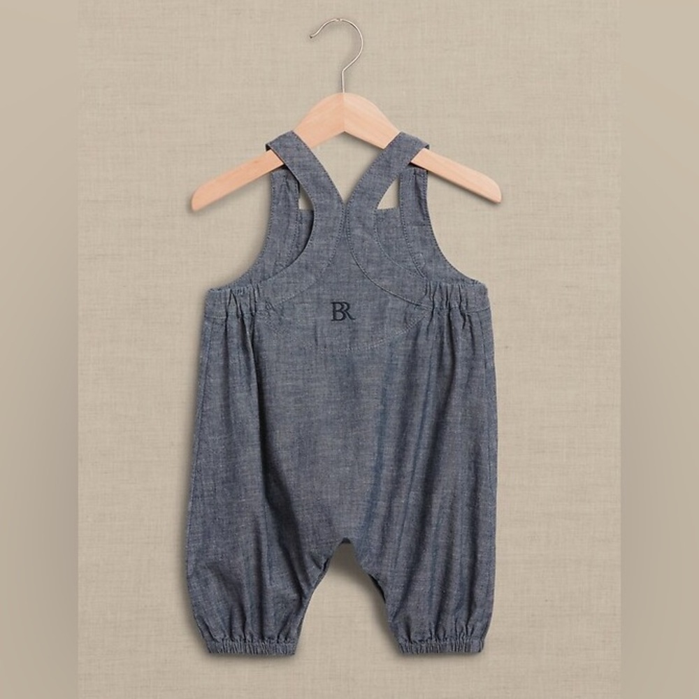 Banana Republic Baby Chambray Romper 6-12M